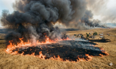 Grasbrand: Warum Deutschlands Wiesen zum Pulverfass werden